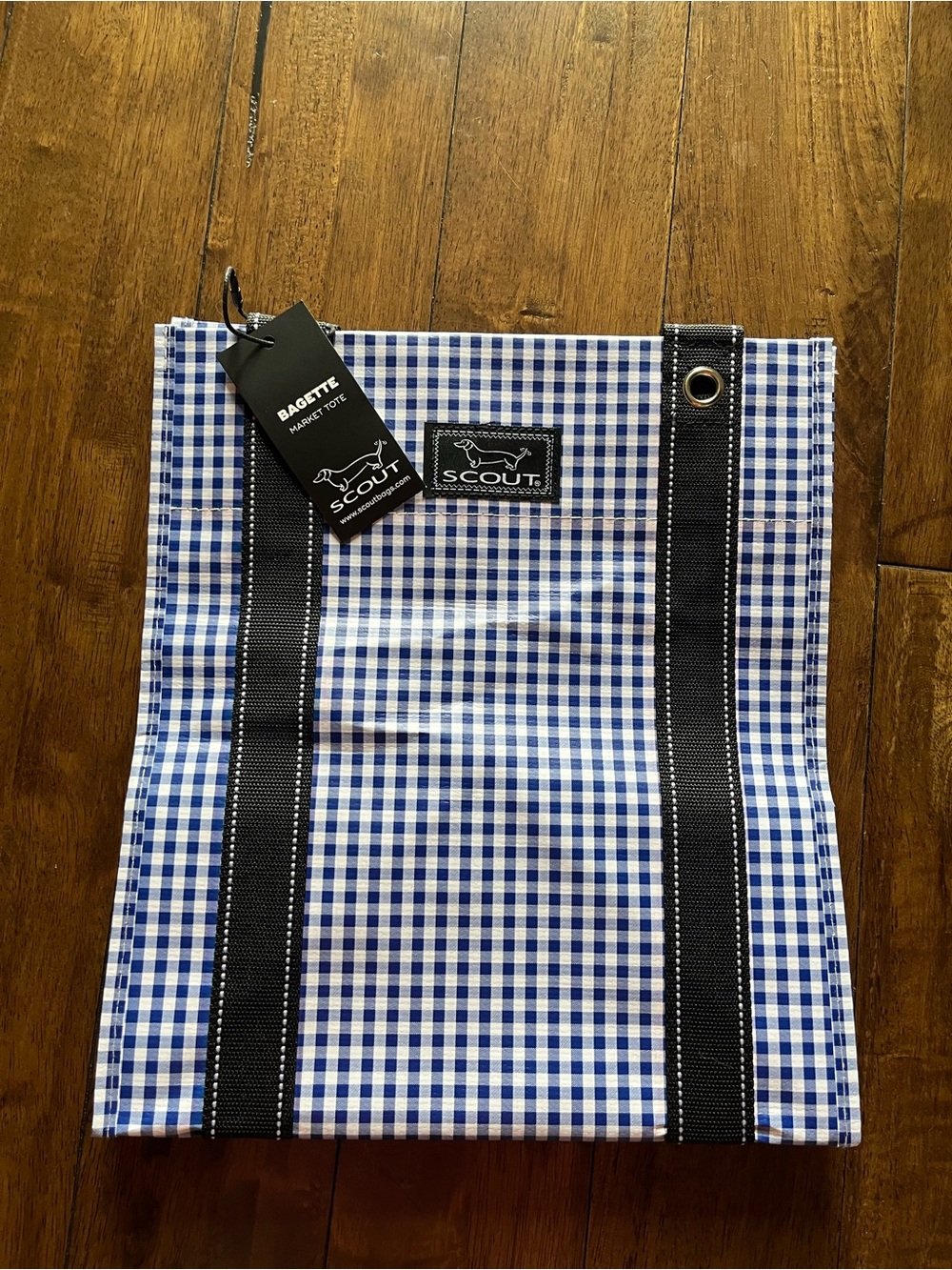 Scout Bagette Market Tote in Brooklyn Checkham
